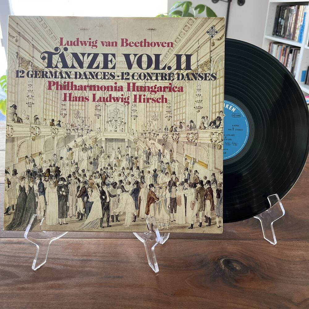 Beethoven Tänze Vol. II 12 German Dances LP 1976 Hirsch Telefunken 6.41996 AW